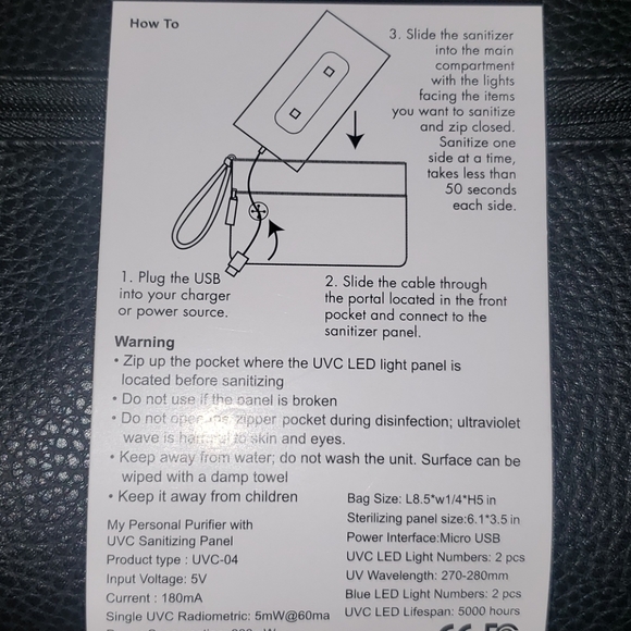 Mundi Purifier Wristlet - Picture 4 of 4